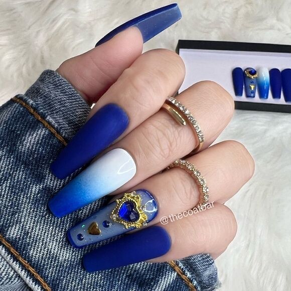 Royal Empress 👑Custom Press On Nails | High Quality Nails | Handmade - Picture 1 of 11
